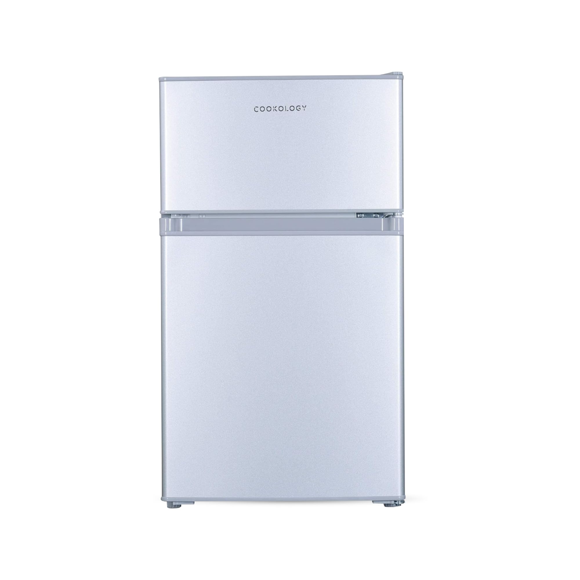 Cookology 87L Freestanding Under Counter Small Fridge Freezer - 2 Doors - Adjustable Temperature Control - LED Light