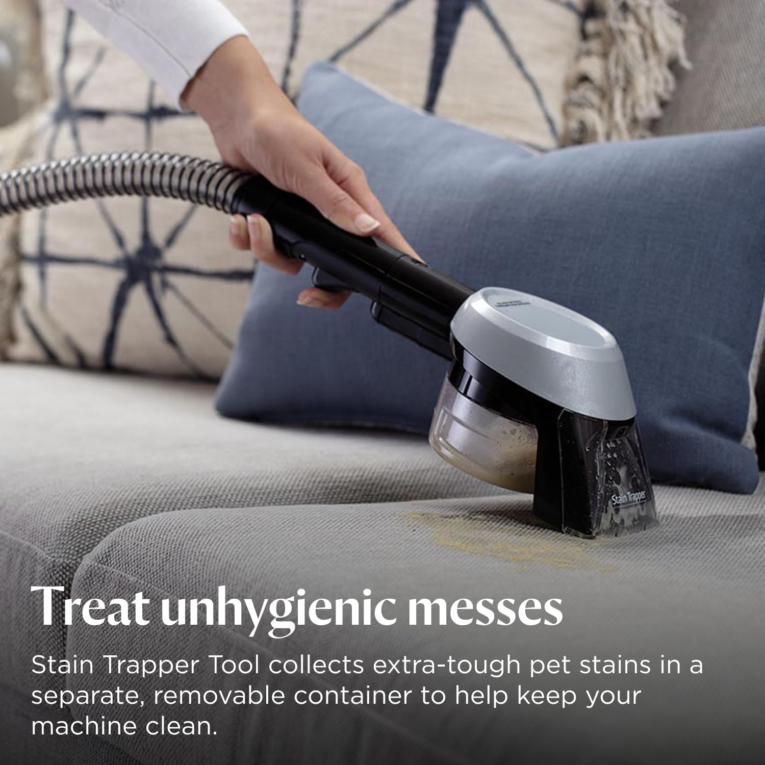 BISSELL SpotClean Pet, Carpet Cleaner, Portable Spot Cleaner, Spills & Carpet Stain Remover with HeatWave Technology, Upholstery Cleaner