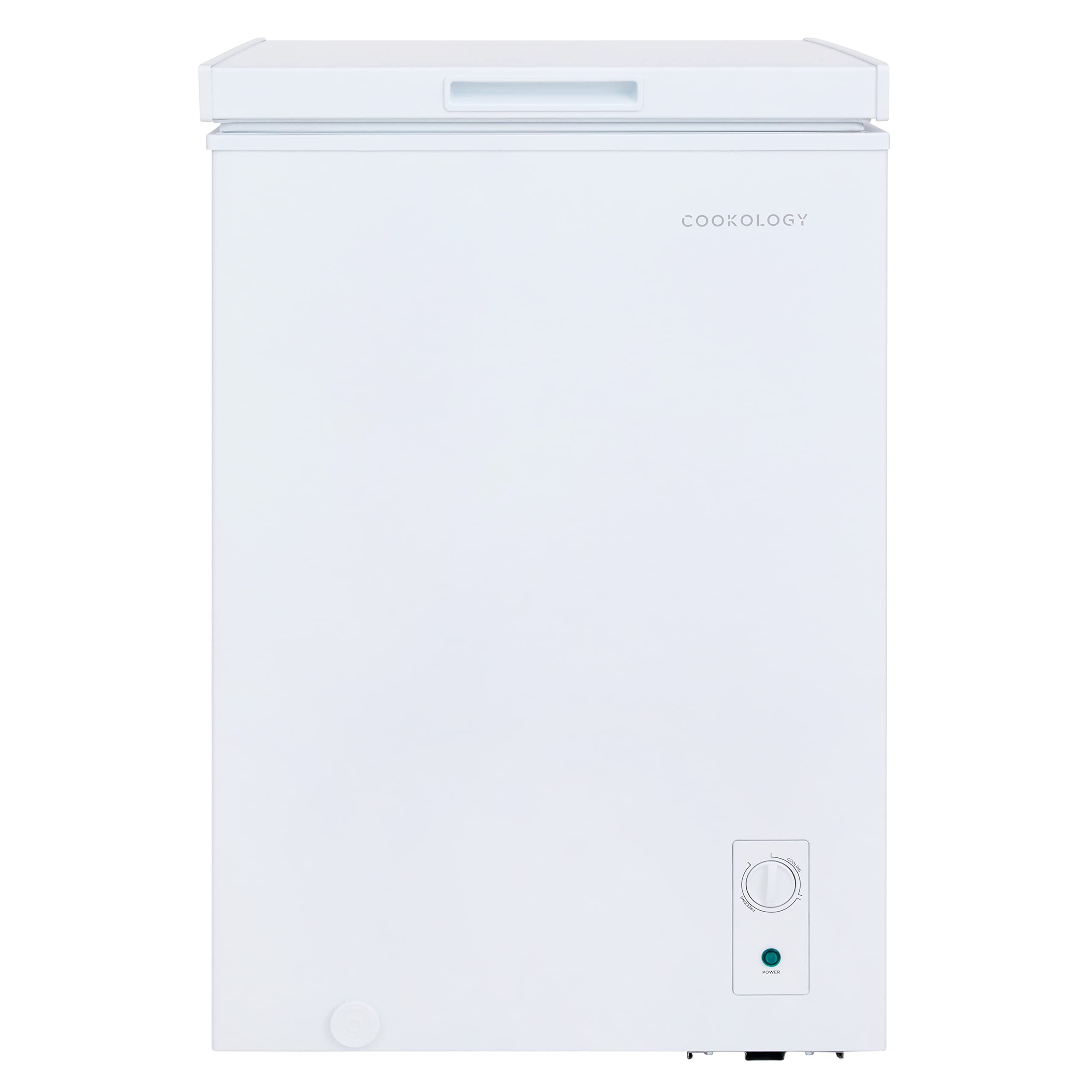 Cookology 99L Freestanding Chest Freezer - Suitable for Outbuildings & Garages - Adjustable Feet - Switchable Refrigeration Mode