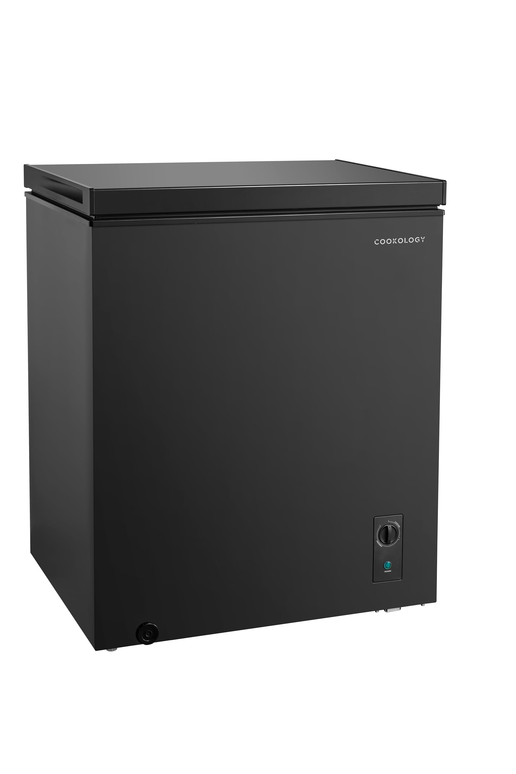 Cookology 99L Freestanding Chest Freezer - For Kitchens, Outbuildings & Garages - Adjustable Feet & Temperature Controls - 4 Star Freezer Rating - Black