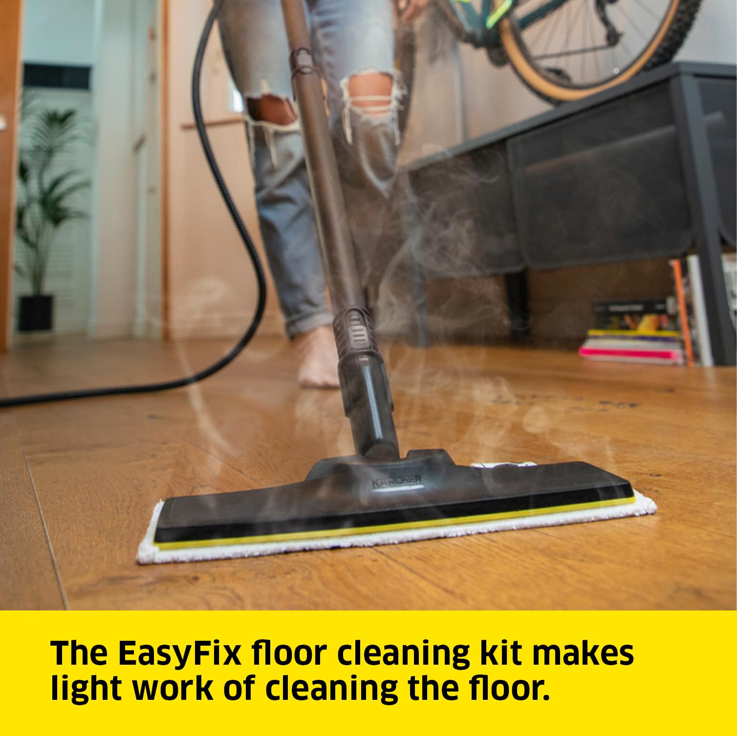 Kärcher Steam Cleaner SC 2 EasyFix, Steam pressure: 3.2bar, Heating time: 6.5min., Output: 1500 W, Cleaning performance
