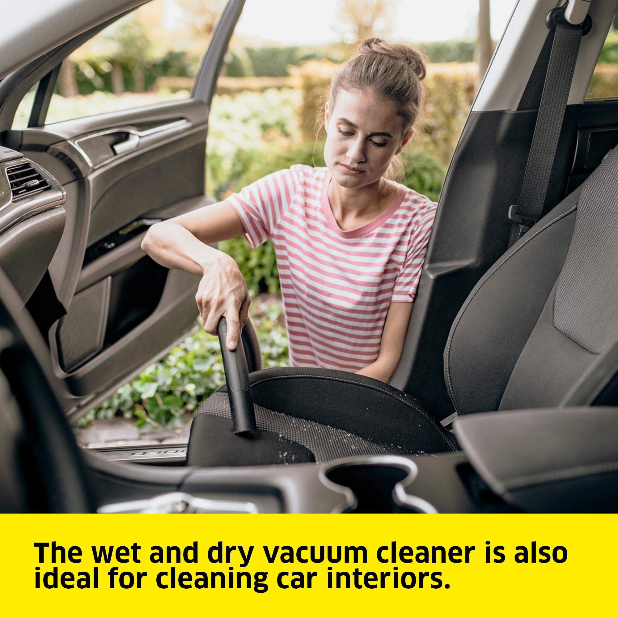 KÄRCHER Wet and Dry vacuum cleaner WD 6 P Premium, blower function, 1,300 W, stainless steel container: 30 l